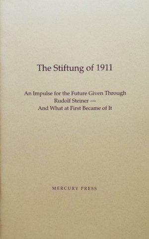 The Stiftung of 1911