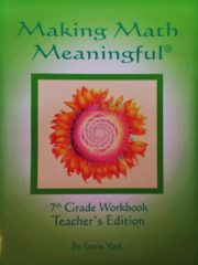 7th Grade Workbook – Teacherʼs Edition