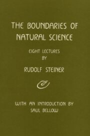 The Boundaries of Natural Science (CW 322)