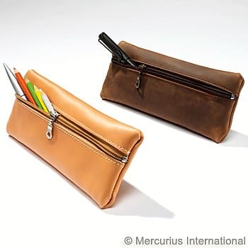Leather Pencil Pouch 