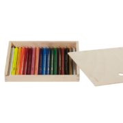 Lyra Pencils Color Giants Lacquered Wooden Box - 18 Assorted Colors