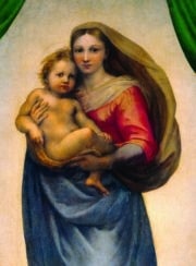 The Sistine Madonna – detail